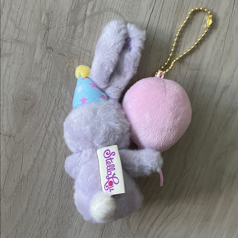 Stella Lou Tokyo Disney Sea Keychain with Pink Balloon - Picture 2 of 5